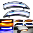 1 Pair For Ford Fiesta 2008-2017 Car Dynamic LED Turn Signal Light Rearview Mirror Flasher Water Blinker - Arrow Turn Lights by PMC TechLife | Online Shopping South Africa | PMC TechLife | Buy Now Pay Later Mobicred
