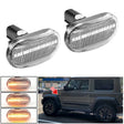 2pcs For Suzuki Jimny JB64W 2018/07- Car Dynamic LED Fender Side Light (Transparent) - Arrow Turn Lights by PMC TechLife | Online Shopping South Africa | PMC TechLife | Buy Now Pay Later Mobicred