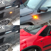 2pcs For Suzuki Grand Vitara JT 2005-2012 Car Dynamic LED Fender Side Light (Transparent)