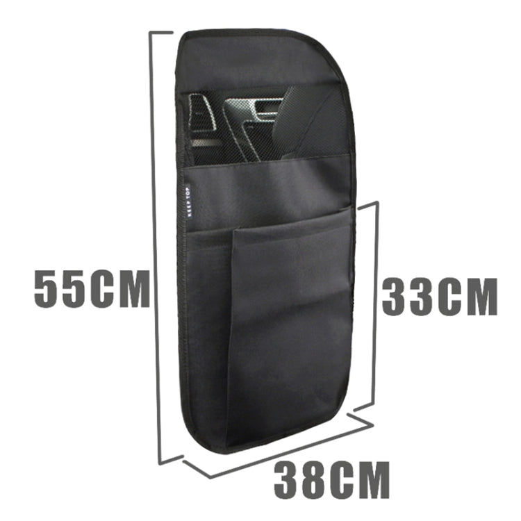 Universal Car Rear Seat Pocket Bag (Black)