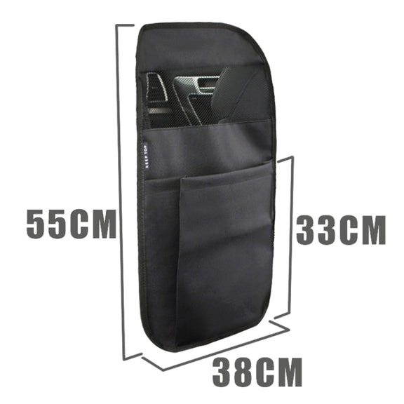 Universal Car Rear Seat Pocket Bag (Black)