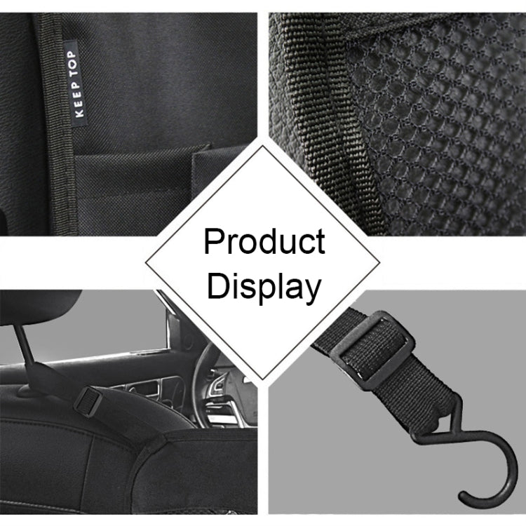 Universal Car Rear Seat Pocket Bag (Black)