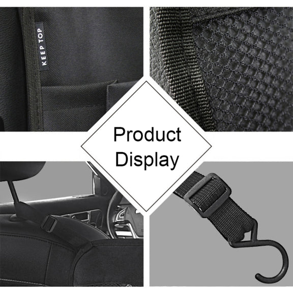 Universal Car Rear Seat Pocket Bag (Black)