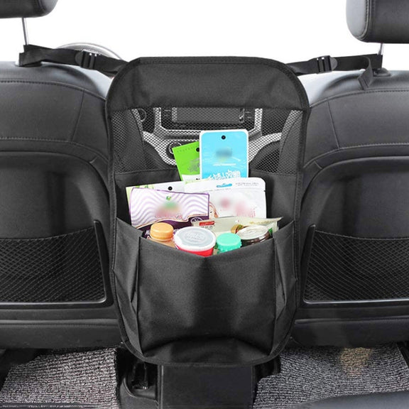 Universal Car Rear Seat Pocket Bag (Black)