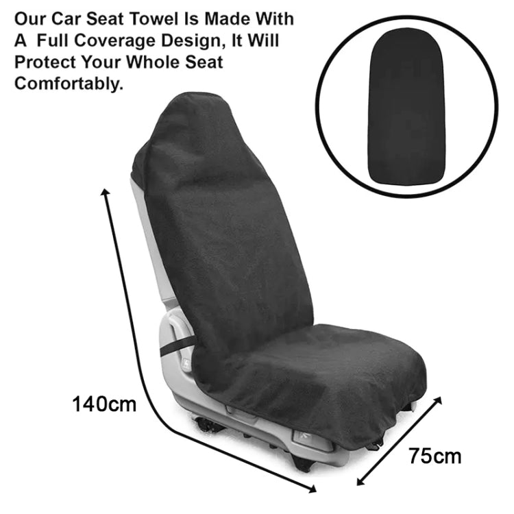 Car Universal Water-resistant Anti-skid Seat Cover (Blue)