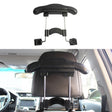 Car Faux Leather Retractable Coat Hanger (Black) - Auto Fastener & Clips by PMC TechLife | Online Shopping South Africa | PMC TechLife | Buy Now Pay Later Mobicred