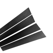 Car Carbon Fiber B Pillar Decorative Sticker for Audi A4 2009-2016, Left and Right Drive Universal