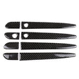 One Set Car Carbon Fiber Outside Door Handle with Smart Hole Decorative Sticker for Mazda CX-5 2017-2018, Right Drive - Decorative Sticker by PMC TechLife | Online Shopping South Africa | PMC TechLife | Buy Now Pay Later Mobicred