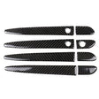 Car Carbon Fiber Outside Door Handle with Smart Hole Decorative Sticker for Mazda CX-5 2017-2018, Left Drive - Decorative Sticker by PMC TechLife | Online Shopping South Africa | PMC TechLife | Buy Now Pay Later Mobicred