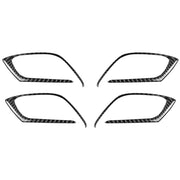 Car Carbon Fiber Inner Door Handle Decorative Sticker for Mazda CX-5 2017-2018, Left and Right Drive Universal