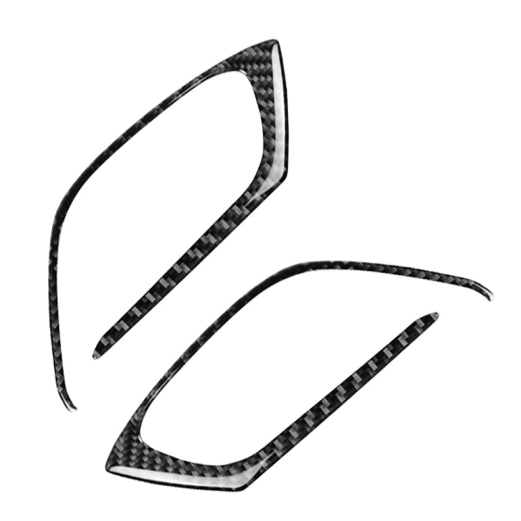 Car Carbon Fiber Inner Door Handle Decorative Sticker for Mazda CX-5 2017-2018, Left and Right Drive Universal