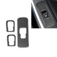 3 PCS Car Carbon Fiber Window Lifting Button Decorative Stickers for Volvo V60 2010-2017 / S60 2010-2018, Left Drive - Car Interior Mouldings by PMC Jewellery | Online Shopping South Africa | PMC Jewellery | Buy Now Pay Later Mobicred