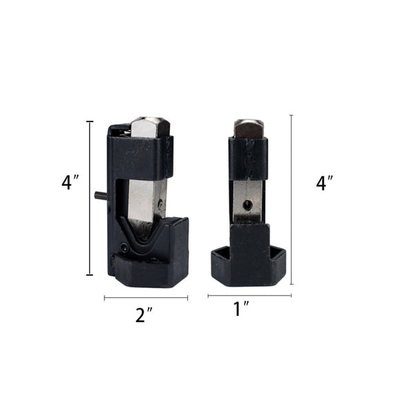 Car Battery Cable Hammer Crimper Hammer Lug Crimper Tool Pliers with T2 Copper 8 x 3/8 Heavy-duty Cold-pressed Wire Terminals