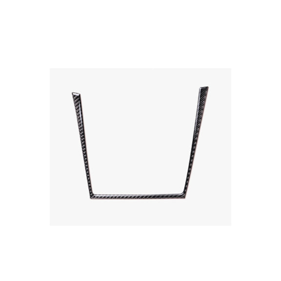 Car Carbon Fiber Water Cup Holder Decorative Sticker for BMW E70 X5 / E71 X6 2009-2013, Right Drive