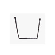 Car Carbon Fiber Water Cup Holder Decorative Sticker for BMW E70 X5 / E71 X6 2009-2013, Left Drive