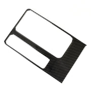 B Style Carbon Fiber Car Water Cup Decorative Sticker for Jaguar F-PACE 2016-2020