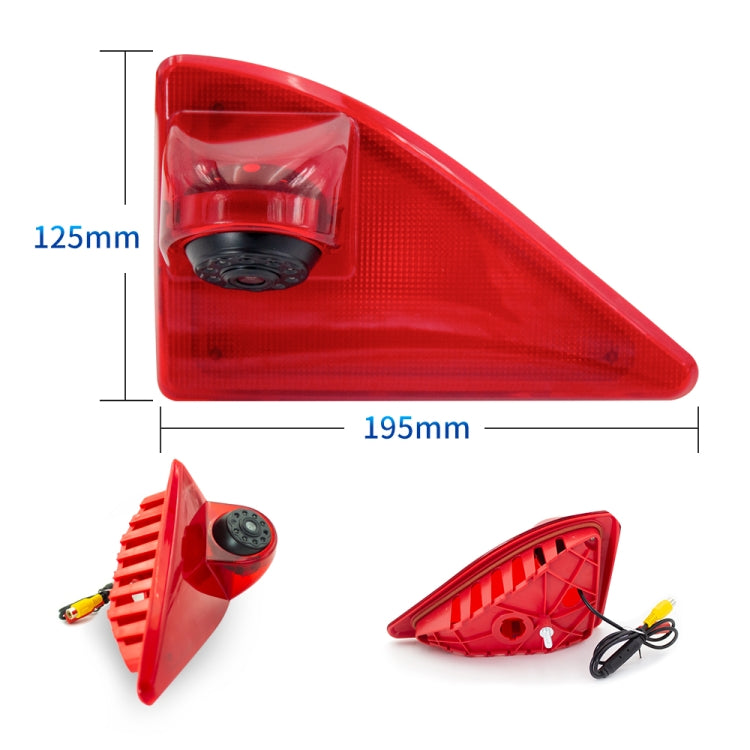 PZ462 Car Water-resistant Brake Light View Camera for Renault / Nissan / Opel