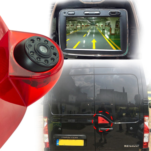 PZ462 Car Water-resistant Brake Light View Camera for Renault / Nissan / Opel