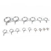 180 PCS Double Wire Spring Tube Clamp Water Pipe Clamps, Size: 5-24mm