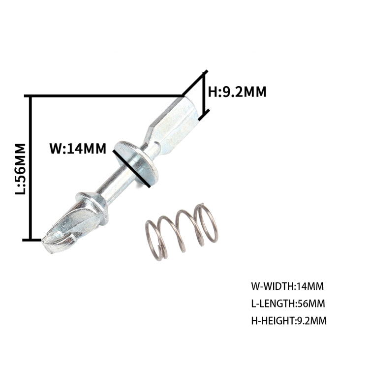 Car Door Lock Cylinder Repair Kit 1H0837223B for Volkswagen