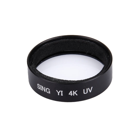 SING for Xiaomi Xiaoyi Yi II Sport Action Camera Proffesional 4K UV Filter(Black)