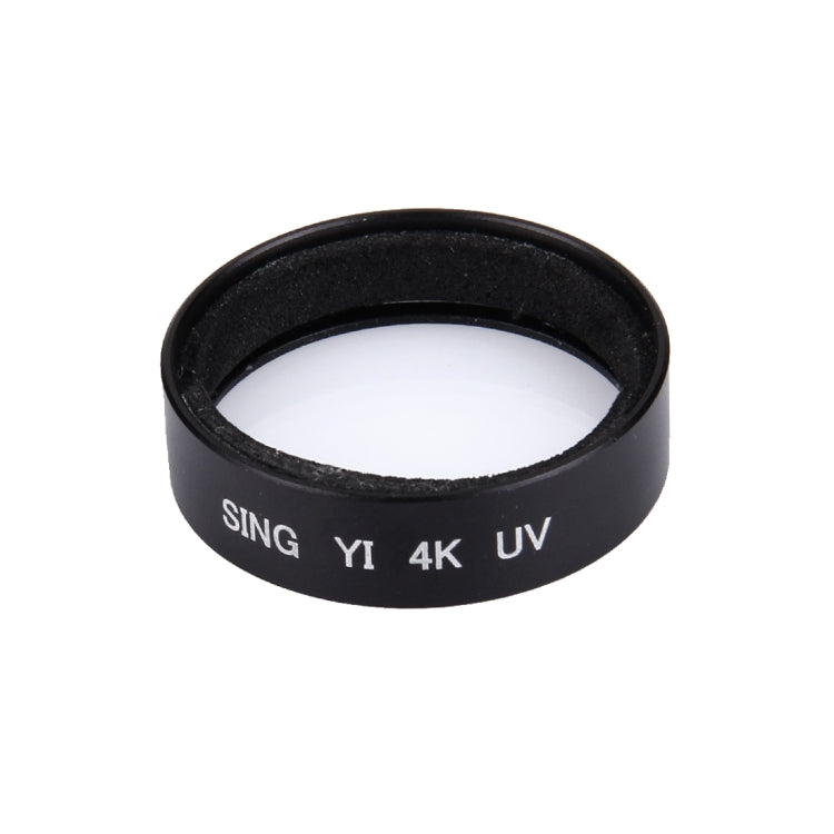 SING for Xiaomi Xiaoyi Yi II Sport Action Camera Proffesional 4K UV Filter(Black)