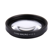 JUNESTAR Proffesional 37mm 12.5X Macro Lens Filter + Lens Protective Cap for GoPro & Xiaomi Xiaoyi Yi Sport Action Camera