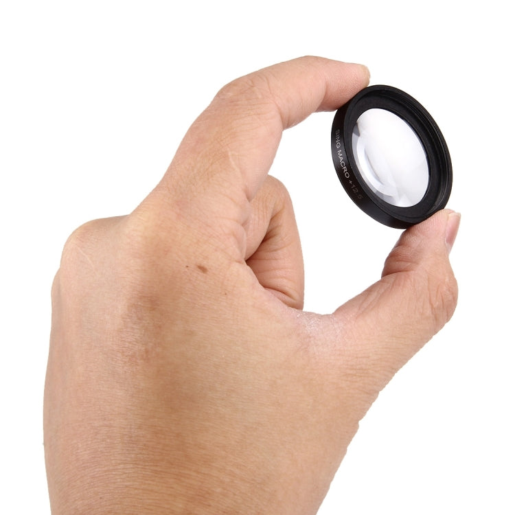 JUNESTAR Proffesional 37mm 12.5X Macro Lens Filter + Lens Protective Cap for GoPro & Xiaomi Xiaoyi Yi Sport Action Camera