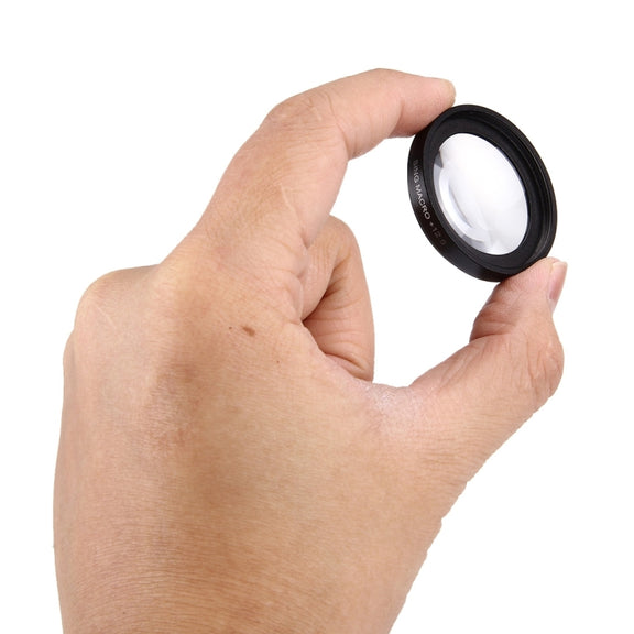 JUNESTAR Proffesional 37mm 12.5X Macro Lens Filter + Lens Protective Cap for GoPro & Xiaomi Xiaoyi Yi Sport Action Camera