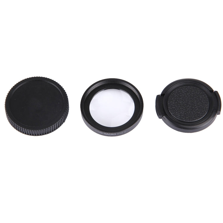 JUNESTAR Proffesional 37mm 12.5X Macro Lens Filter + Lens Protective Cap for GoPro & Xiaomi Xiaoyi Yi Sport Action Camera