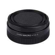 JUNESTAR Proffesional 37mm 12.5X Macro Lens Filter + Lens Protective Cap for GoPro & Xiaomi Xiaoyi Yi Sport Action Camera