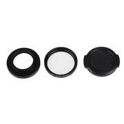 JUNESTAR for Xiaomi Xiaoyi Yi II 4K Sport Action Camera Proffesional 37mm CPL Filter + Lens Protective Cap