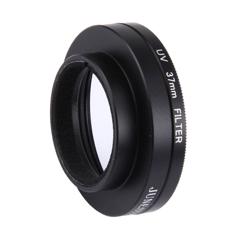 JUNESTAR for Xiaomi Xiaoyi Yi II 4K Sport Action Camera Proffesional 37mm UV Filter + Lens Protective Cap