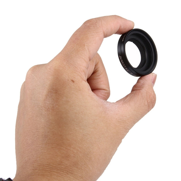 JUNESTAR for Xiaomi Xiaoyi Yi II 4K Sport Action Camera Proffesional 37mm UV Filter + Lens Protective Cap
