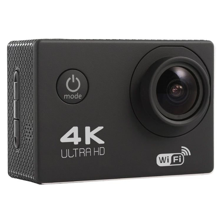 F60 2.0 inch Screen 170 Degrees Wide Angle WiFi Sport Action Camera Camcorder with Water-resistant Housing Case, Support 64GB Micro SD Card(Black)