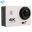 F60 2.0 inch Screen 170 Degrees Wide Angle WiFi Sport Action Camera Camcorder with Waterproof Housing Case, Support 64GB Micro SD Card(White) - Sports Camera by PMC TechLife | Online Shopping South Africa | PMC TechLife | Buy Now Pay Later Mobicred