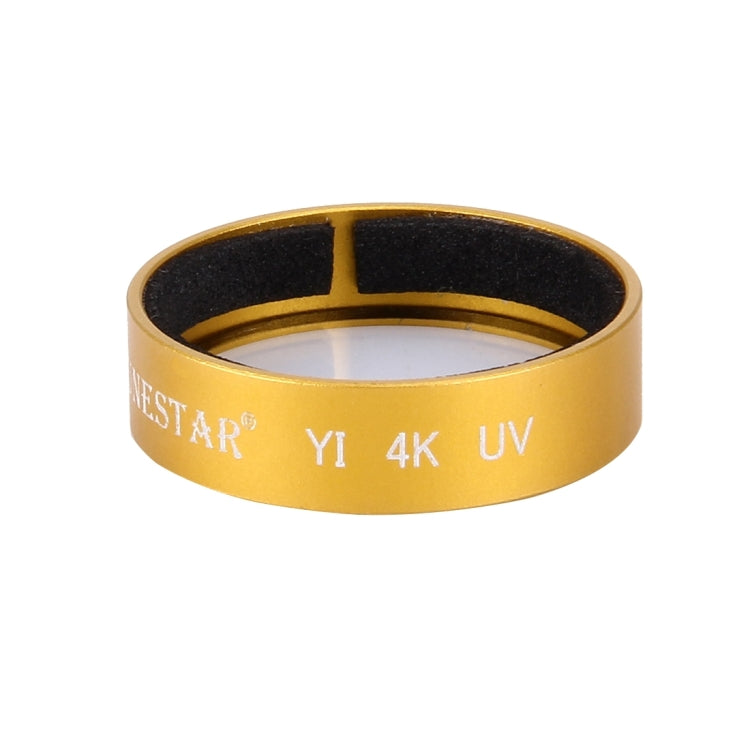 JUNESTAR for Xiaomi Xiaoyi Yi II 4K Sport Action Camera Proffesional UV Filter(Gold)