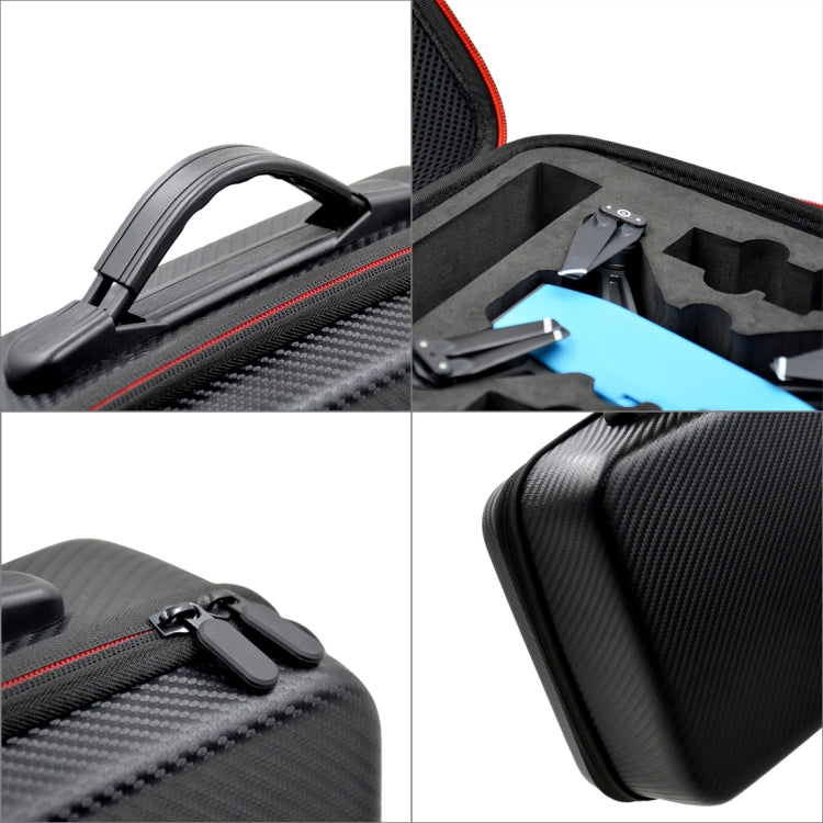PU EVA Shockproof Water-resistant Portable Case for DJI SPARK and Accessories, Size: 29cm x 21cm x 11cm(Black)