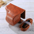 Full Body Camera PU Leather Case Bag with Strap for Sony A6000 / A6300 / Nex 6(Brown) - free shipping - PMC TechLife - Order now!