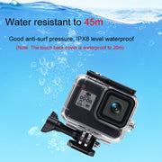 45m Water-resistant Case + Touch Back Cover for GoPro HERO8 Black