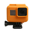 Original for GoPro HERO5 Silicone Border Frame Mount Housing Protective Case Cover Shell(Orange) - Silicone Cases by PMC TechLife | Online Shopping South Africa | PMC TechLife | Buy Now Pay Later Mobicred