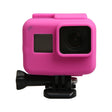 Original for GoPro HERO5 Silicone Border Frame Mount Housing Protective Case Cover Shell(Pink) - Silicone Cases by PMC TechLife | Online Shopping South Africa | PMC TechLife | Buy Now Pay Later Mobicred