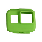Original for GoPro HERO5 Silicone Border Frame Mount Housing Protective Case Cover Shell(Green)