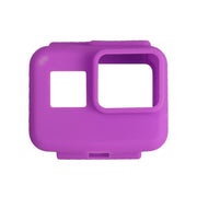 Original for GoPro HERO5 Silicone Border Frame Mount Housing Protective Case Cover Shell(Purple)