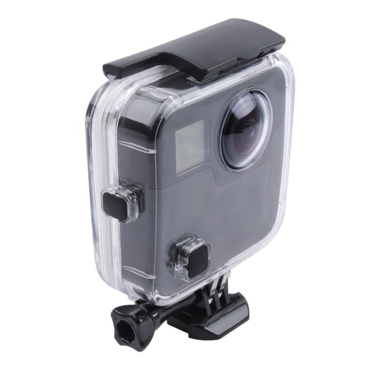 40m Water-resistant Housing Protective Case  for GoPro Fusion, with Buckle Basic Mount & Screw & Wrench