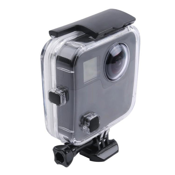 40m Water-resistant Housing Protective Case  for GoPro Fusion, with Buckle Basic Mount & Screw & Wrench
