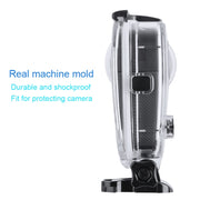 40m Water-resistant Housing Protective Case  for GoPro Fusion, with Buckle Basic Mount & Screw & Wrench
