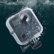 40m Water-resistant Housing Protective Case  for GoPro Fusion, with Buckle Basic Mount & Screw & Wrench