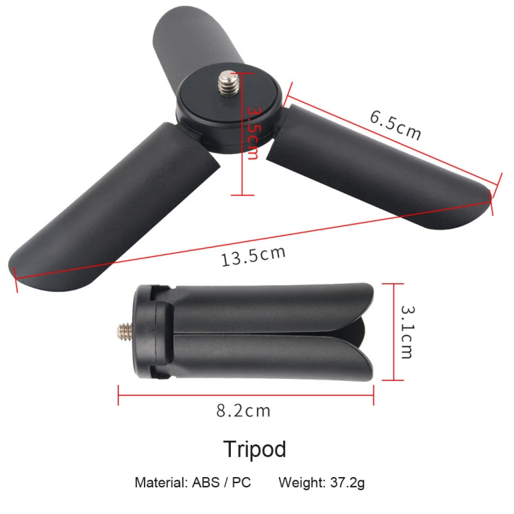 Mini Tripod Mount + Flashlight Extension Bracket  for DJI OSMO Mobile 2