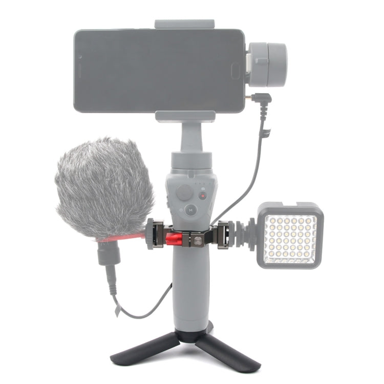 Mini Tripod Mount + Flashlight Extension Bracket  for DJI OSMO Mobile 2